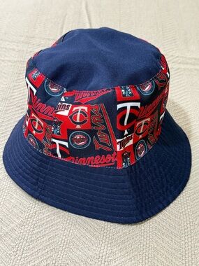 Minnesota Twins / Saint Paul Saints Reversible Bucket Hat -OSFM - Rare